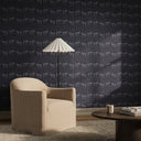 Burros Wallpaper by Paul Meyer - Swatch - 12X8 Burros Charcoal