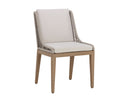 SORRENTO DINING CHAIR - DRIFT BROWN PALAZZO CREAM