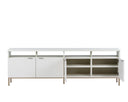 AMBROSE MODULAR STORAGE CABINET - CHAMPAGNE GOLD CREAM