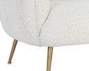 AMARA LOUNGE CHAIR - COPENHAGEN WHITE