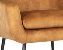 ALETTA LOUNGE CHAIR - NONO TAPENADE GOLD