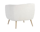 AMARA LOUNGE CHAIR - COPENHAGEN WHITE