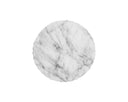 CARA END TABLE - MARBLE LOOK WHITE