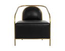 CICERO LOUNGE CHAIR - CANTINA BLACK