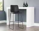 CAL BARSTOOL - ANTIQUE BLACK