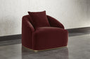 ASTRID ARMCHAIR - MERLOT