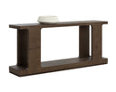 HERCULES CONSOLE TABLE - AGED BROWN
