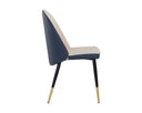 KLINE DINING CHAIR - DILLON CREAM DILLON THUNDER