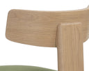 HORTON DINING CHAIR - RUSTIC OAK FOREST GREEN