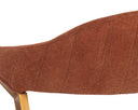 BURGOS DINING ARMCHAIR - BELFAST RUST