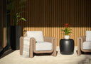 IOLITE END TABLE - BLACK