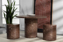 RIVA DINING TABLE - MARBLE LOOK MOCHA 43