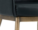 FRANKLIN DINING ARMCHAIR - VINTAGE BLACK