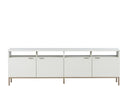 AMBROSE MODULAR STORAGE CABINET - CHAMPAGNE GOLD CREAM