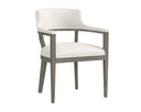 BRYLEA DINING ARMCHAIR - ASH GREY LINOSO IVORY