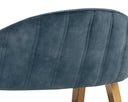 BURGOS DINING ARMCHAIR - NONO PETROL