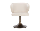 SIMONE SWIVEL DINING CHAIR - CASABLANCA CLOUD