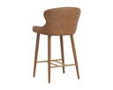 EVORA COUNTER STOOL - MILLIKEN COGNAC