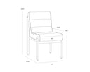 BERTIE DINING CHAIR - Default Title