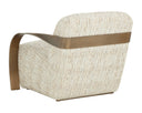 SONESTA LOUNGE CHAIR - ANTIQUE BRASS HAUTE COBBLESTONE