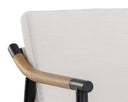 MEADOW DINING ARMCHAIR - HEATHER IVORY TWEED