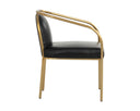CICERO DINING ARMCHAIR - CANTINA BLACK