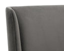 AMITA WHEELED DINING CHAIR - PICCOLO PEBBLE