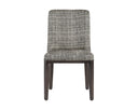 ELISA DINING CHAIR - GREY OAK NAYA CHECK BLACK