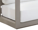TAVIRA SOFA - GREIGE STINSON WHITE