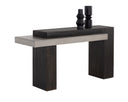 HERRIOT CONSOLE TABLE - DARK BROWN GREY