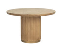  - ROUND RUSTIC OAK 48