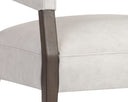CARLYLE LOUNGE CHAIR - SALOON LIGHT GREY LEATHER