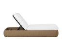 BARCELONA LOUNGER - NATURAL STINSON WHITE