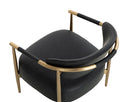HELOISE LOUNGE CHAIR - BRAVO BLACK
