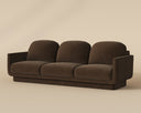 EVERTON SOFA - MEG DARK BROWN