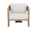 PYLOS LOUNGE CHAIR - NATURAL LOUIS CREAM