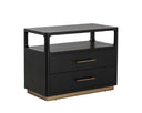DANETTE NIGHTSTAND - BLACK