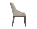 ESTRADA DINING CHAIR - NAYA CHECK LIGHT GREY
