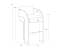 BAZ BARSTOOL - NAPA BLACK
