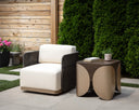 RAVENNA SWIVEL ARMCHAIR - Default Title