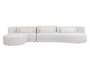 LAKEN SOFA CHAISE - LAF COPENHAGEN WHITE