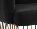 GALA DINING ARMCHAIR - SHADOW GREY