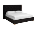 ALISHA BED - KING MEG TAUPE