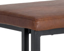 BOONE BARSTOOL - BLACK BRAVO COGNAC