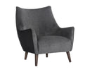 SORREL LOUNGE CHAIR - POLO CLUB KOHL GREY ABBINGTON BLACK