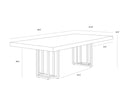 BALDESSARA DINING TABLE - Default Title