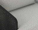 CAPRI LOUNGE CHAIR - SMOKE GREY COPACABANA MARBLE