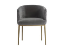CORNELLA DINING ARMCHAIR - BLUSH GREY