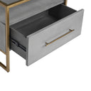 VENICE NIGHTSTAND - GREY SHAGREEN