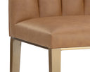 WILBUR COUNTER STOOL - MILLIKEN COGNAC